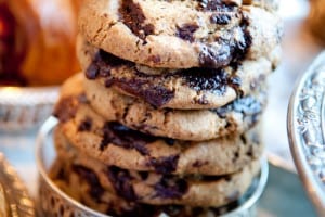 Chocolate chip cookies at Milo and Olive