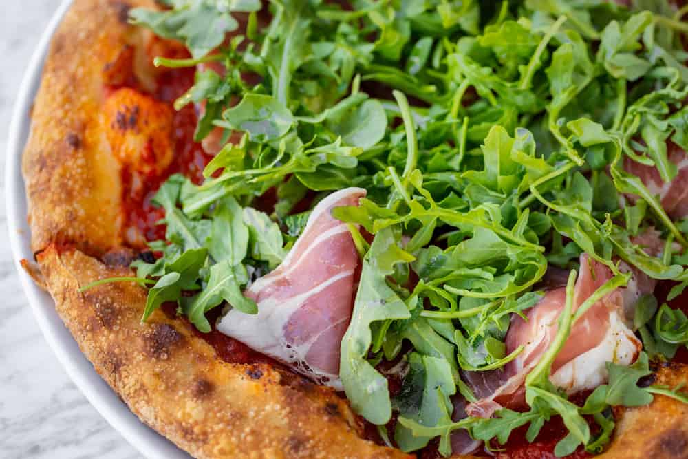 Burrata & Prosciutto di Parma Pizza