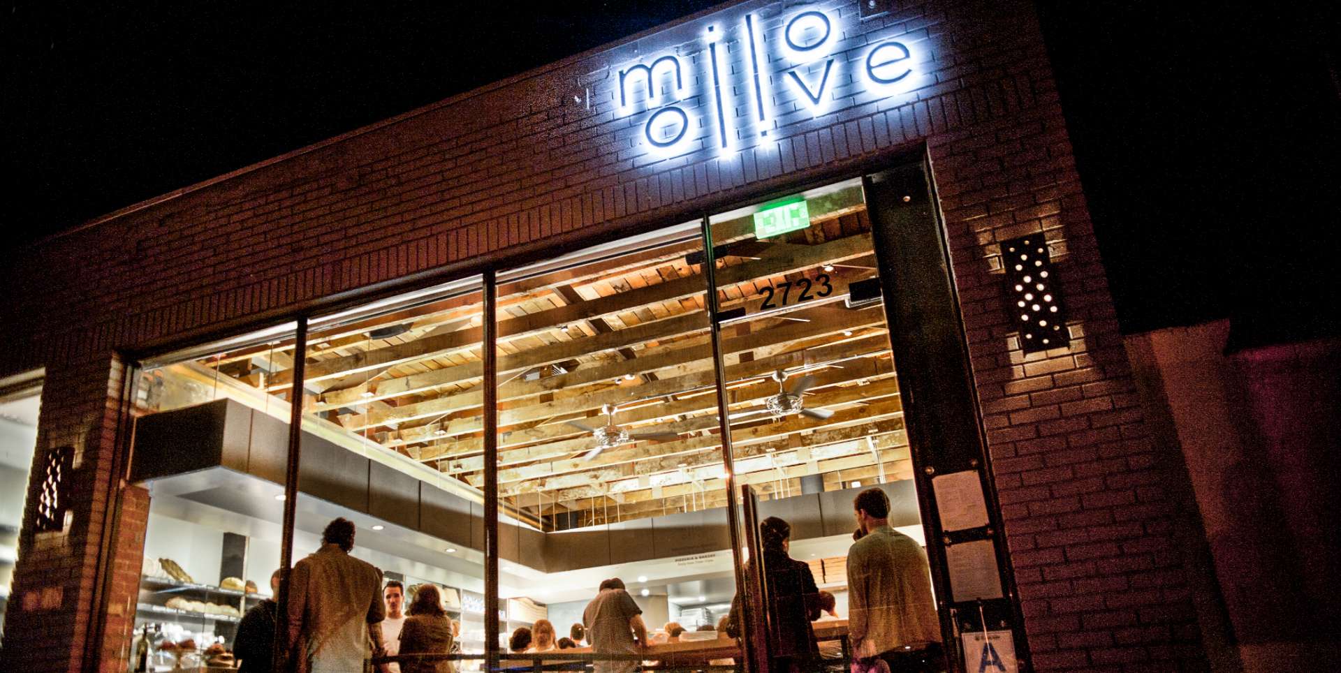 Exterior of Milo + Olive